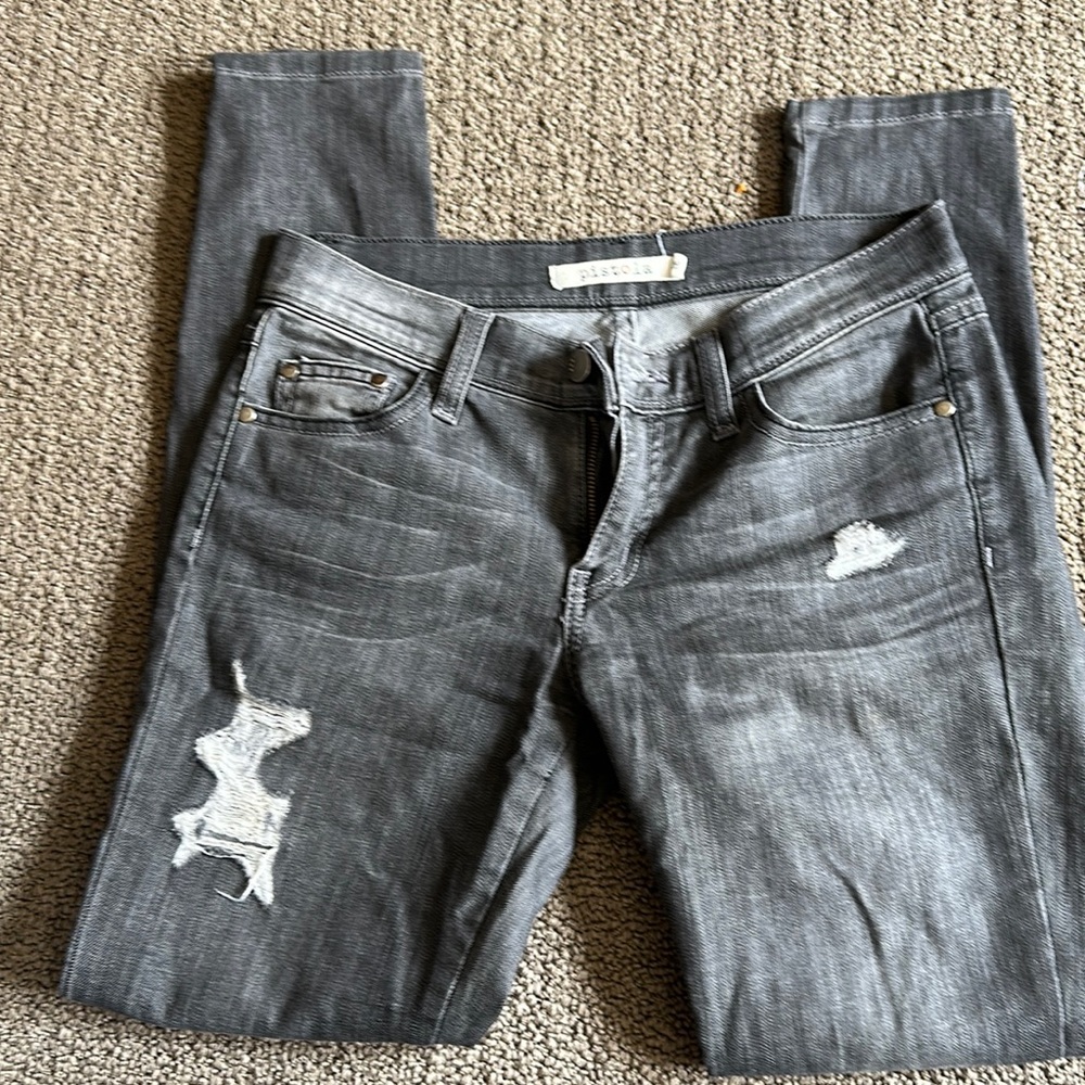 Womans Pistola black denim jeans